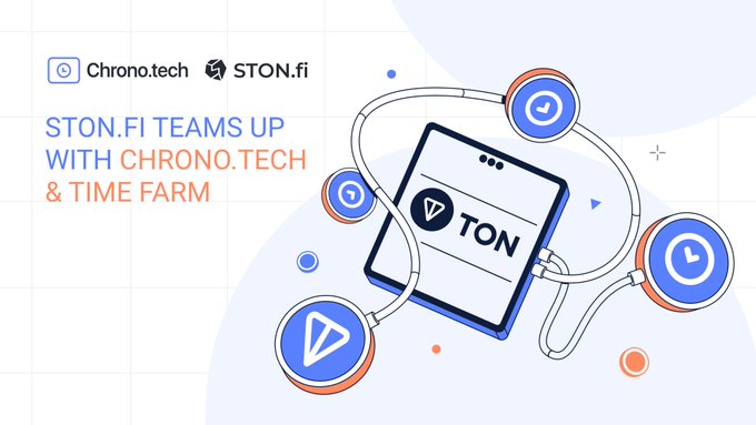 STON.fi and Chrono.tech Partnership: jTIME Token Listing