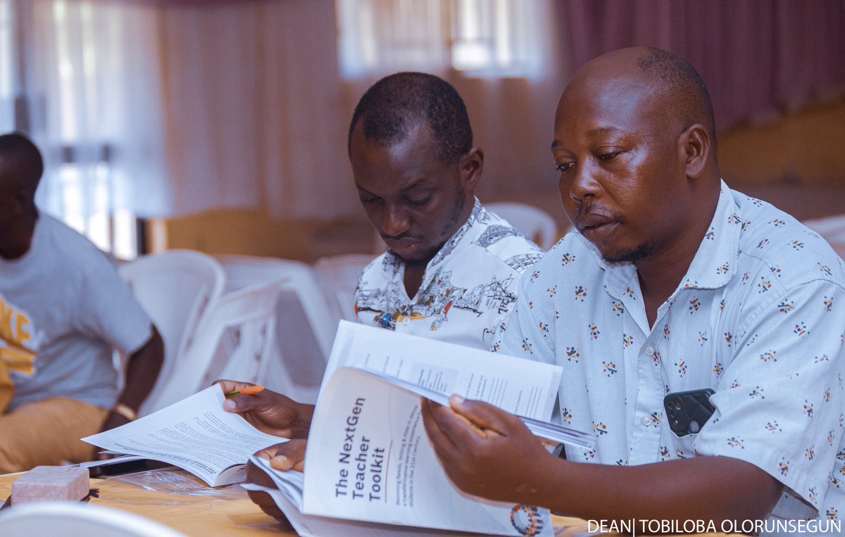DEANinitiative's tweet photo. How is your day going? The feedback from the teachers in the day one session inspires us to know that they are really dedicated to making a positive change in their classrooms. Are they empowered to effect these changes though? #TransformingEducationNG #NextGenTeachersBootCamp https://t.co/yApp8tE2Xf