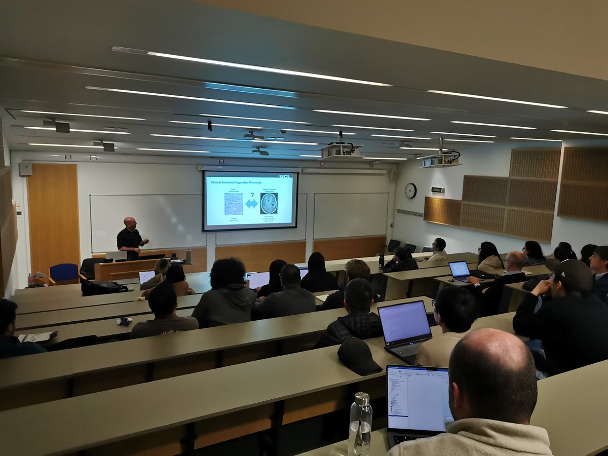 Enrico Dall'Ara (@e_dallara) on Twitter photo Great <a href="/insigneo/">Insigneo Institute</a> seminar on imaging and modelling by Prof Simon Walker-Samuel from the UCL Centre of Computational Medicine! Great <a href="/insigneo/">Insigneo Institute</a> seminar on imaging and modelling by Prof Simon Walker-Samuel from the UCL Centre of Computational Medicine!