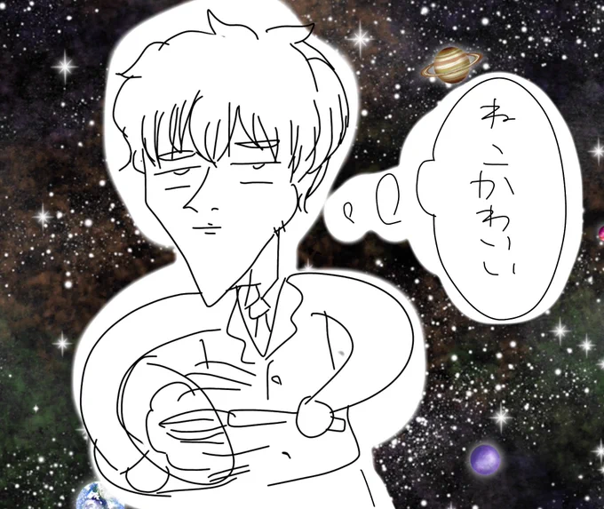 企画ド初期がコレ、最近描いたのはソレ 