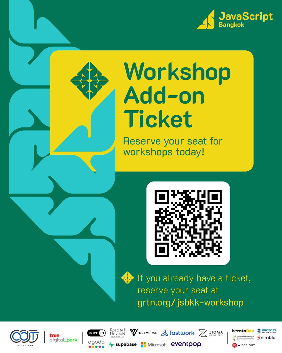 JavaScript Bangkok 2.0.0 tweet media