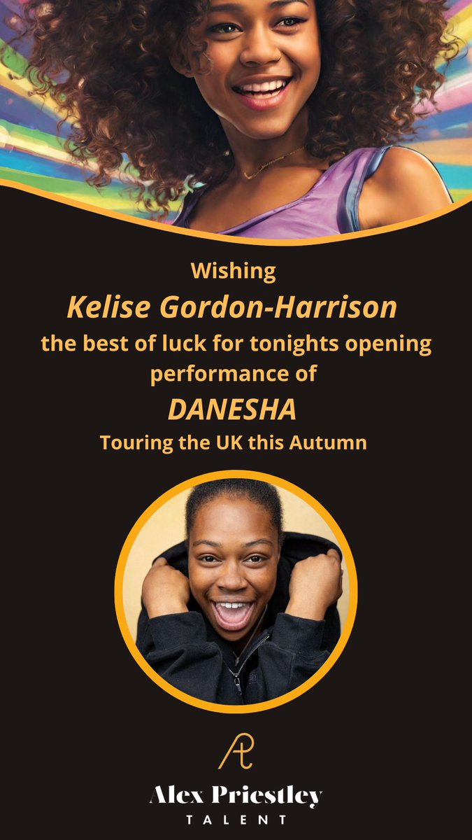 Alex Priestley Talent (@priestleytalent) on Twitter photo Tonight is the opening night for <a href="/bottc/">Box of Tricks</a> production of DANESHA at <a href="/The_Lowry/">Lowry</a> before heading off on tour with our <a href="/kel_gordon34/">Kel</a> as LEONIE!
Featuring a virtual appearance from <a href="/Taz_t14/">Taz Jeddal</a> as RAYAN & <a href="/TDavidcarpenter/">David_dcarpenter</a> has recorded the Audio Description for the show! 
Get your tickets! Tonight is the opening night for <a href="/bottc/">Box of Tricks</a> production of DANESHA at <a href="/The_Lowry/">Lowry</a> before heading off on tour with our <a href="/kel_gordon34/">Kel</a> as LEONIE!
Featuring a virtual appearance from <a href="/Taz_t14/">Taz Jeddal</a> as RAYAN & <a href="/TDavidcarpenter/">David_dcarpenter</a> has recorded the Audio Description for the show! 
Get your tickets!
