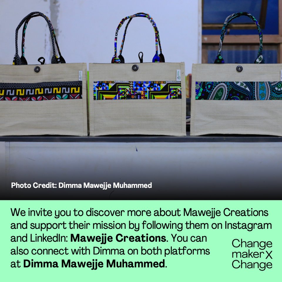 Get the full story by checking out the visuals attached to this post.

#DimmaMuhammadMawejje #MawejjeCreations #SustainableFasion #TextileWaste #BananaFibers #cmxchange
