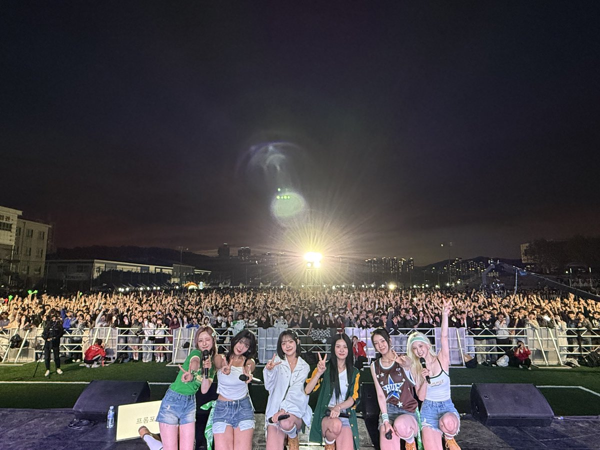 CUBE_LIGHTSUM's tweet photo. [📸] 241002 @ 동명대학교 화양연화(花樣年華) 대동제

#LIGHTSUM #라잇썸
#POSE https://t.co/kigIaY0zrU