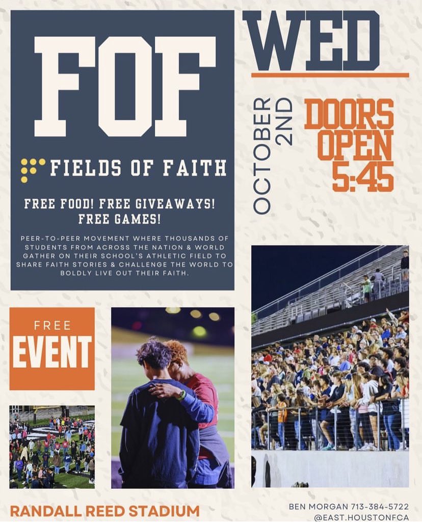 Fields of Faith tonight!