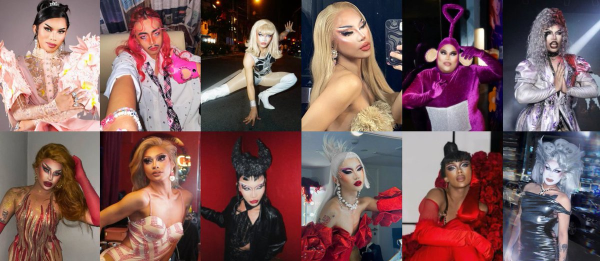 My #DragRacePH Season 4 Cast Wishlist

Manza
Savvy
Arxenik
Xitrina
Salmo Nella
Dysco Fever
Sherwarma
Regina Gorge
Acid Dream
Felicia Ding
Kween Tyra Revlon
Malayaugh