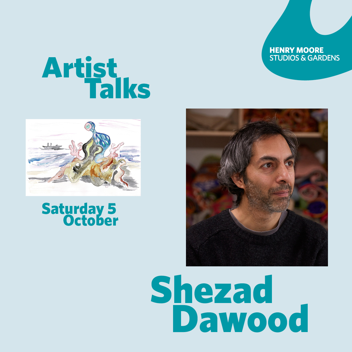henrymooresg's tweet photo. There's still time to book for our next Artist Talk with Shezad Dawood. 

Join us on Saturday 5 October at 14:30 to explore Henry Moore's drawings and how they resonate with Dawood's own artistic practice.

Tickets from  £10, book online at https://t.co/Sf6Qq9DAS6) https://t.co/gjV6OdyLNj