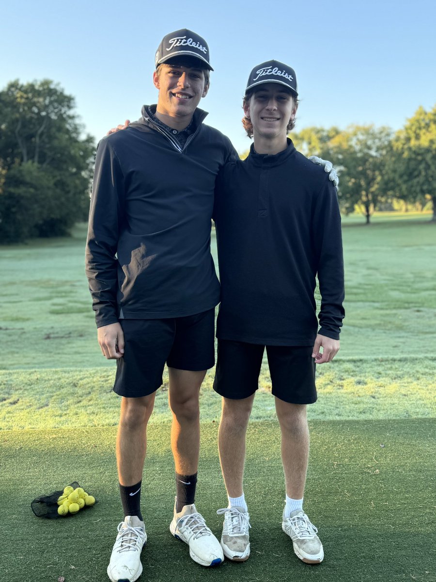 Spartan Seniors Miles Deaton &amp; Brady Patterson are ready for battle in the State Tournament 1st Round at Hopkinsville Golf &amp; CC.

Follow the action today

golfgenius.com/pages/10366952…