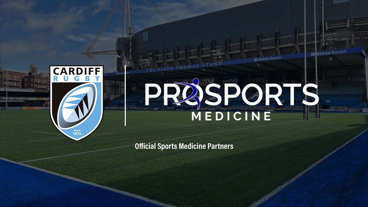 Cardiff Rugby (@cardiff_rugby) on Twitter photo Cardiff Rugby X <a href="/ProSportsMed/">Pro Sports Medicine</a>
We are delighted to welcome PSM as our new Official Sports Medicine Partners.
As an industry-leading clinic in Cardiff, who already have strong links with the club, it is the perfect partnership.
Diolch o galon๐๐ค
cardiffrugby.wales/news/pro-sportโฆ Cardiff Rugby X <a href="/ProSportsMed/">Pro Sports Medicine</a>
We are delighted to welcome PSM as our new Official Sports Medicine Partners.
As an industry-leading clinic in Cardiff, who already have strong links with the club, it is the perfect partnership.
Diolch o galon๐๐ค
cardiffrugby.wales/news/pro-sportโฆ