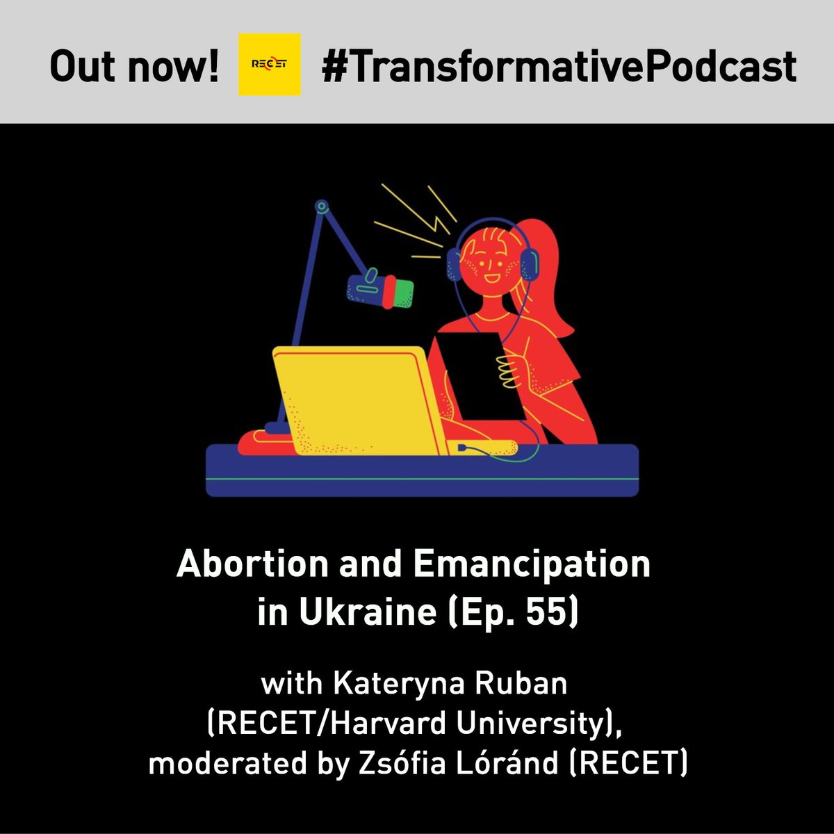Research Center for the History of Transformations (@recetvienna) on Twitter photo We are starting the new semester with a new episode of our #TransformativePodcast! Our former Ukraine Fellow Kateryna Ruban (<a href="/HURI_Harvard/">HURI Harvard</a>) talks to Zsófia Lóránd about Abortion and Emancipation in Ukraine and her book project! Listen now recet.at/podcast We are starting the new semester with a new episode of our #TransformativePodcast! Our former Ukraine Fellow Kateryna Ruban (<a href="/HURI_Harvard/">HURI Harvard</a>) talks to Zsófia Lóránd about Abortion and Emancipation in Ukraine and her book project! Listen now recet.at/podcast