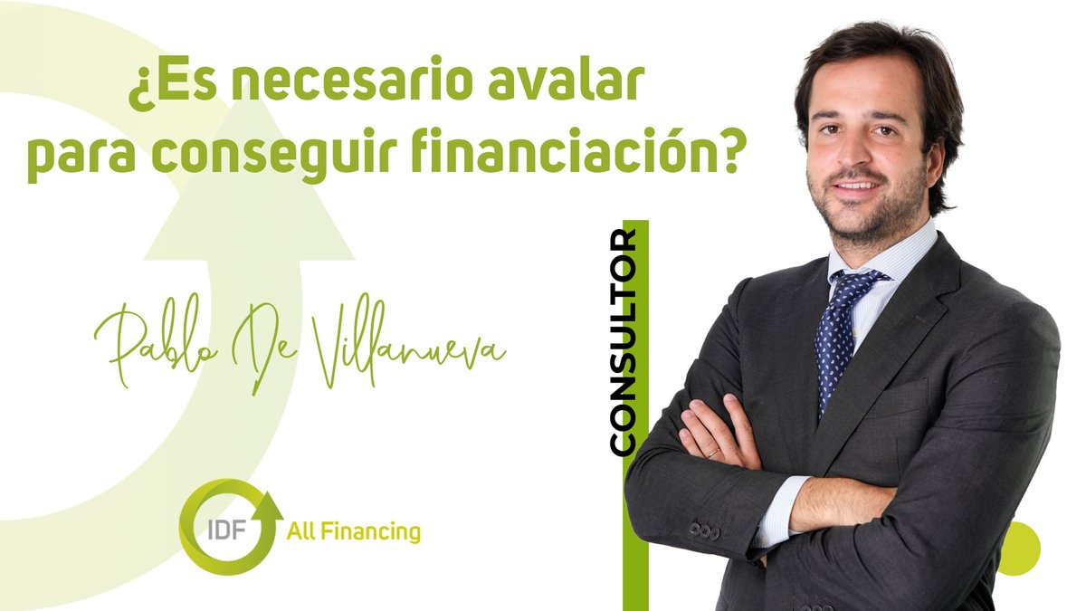 ¿Es necesario avalar para conseguir financiación?

📝 En el artículo de hoy, nuestro compañero Pablo de Villanueva nos habla sobre la opción de no  #avalar a la hora de solicitar #financiación.

👓 Puedes leerlo en: lnkd.in/dCzXPiVV