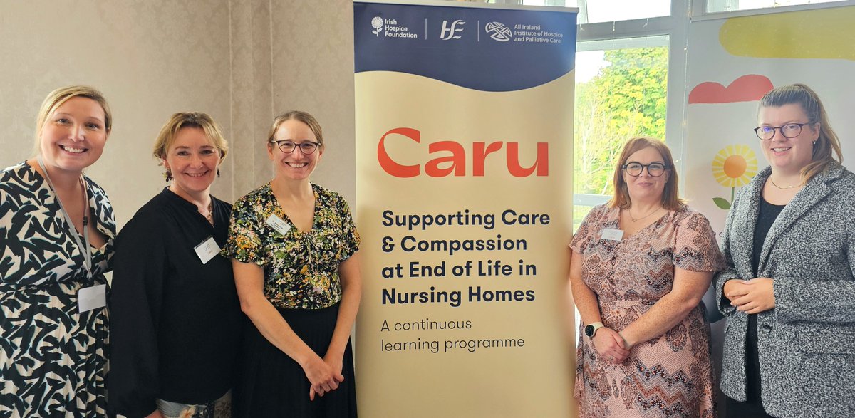 GalwayHospice's tweet image. Our team from Galway and Mayo Hospice's attended a CARU Networking event last Tuesday, September 24th at Breaffy House.

CARU is a continuous learning programme developed by the @IrishHospice and the @AIIHPC, in collaboration with the HSE. 

It was a great day!