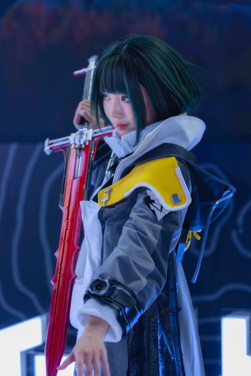 2024/09/28 東京ゲームショウ2024 
GRYPHLINEブース 管理人 / 雪村ユノさん(<a href="/yukimuraYY2/">雪村ユノ❄️🌨</a>)
撮影させて頂きありがとうございました！
雰囲気出ていました😝
 #TGS2024 
 #アークナイツエンドフィールド