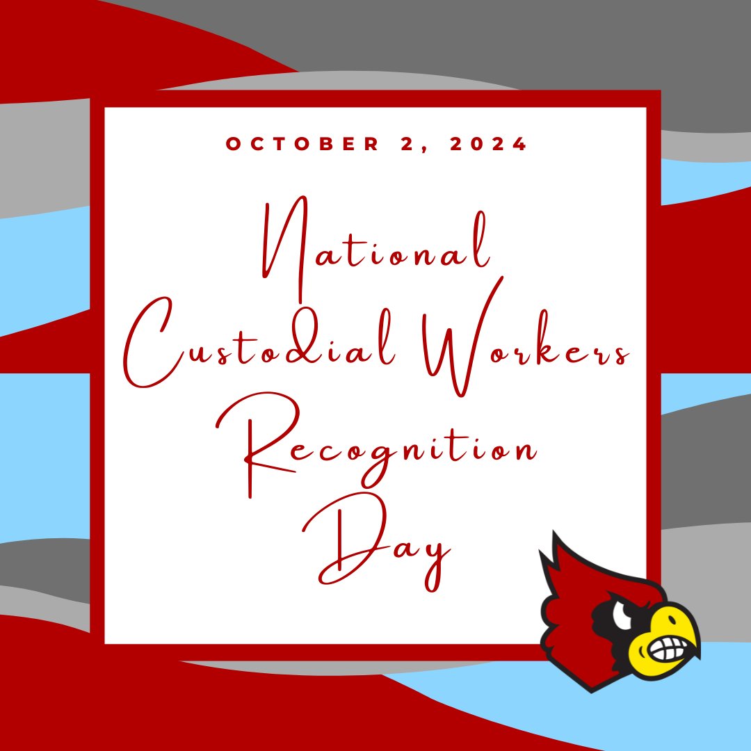 During Ntl' Custodial Week, we extend a HUGE thank you to our district custodial &amp; maintenance crews. They work behind the scenes to keep our buildings safe, clean, &amp; running efficiently every day. Their hard work is appreciated &amp; we thank them for their continued dedication.