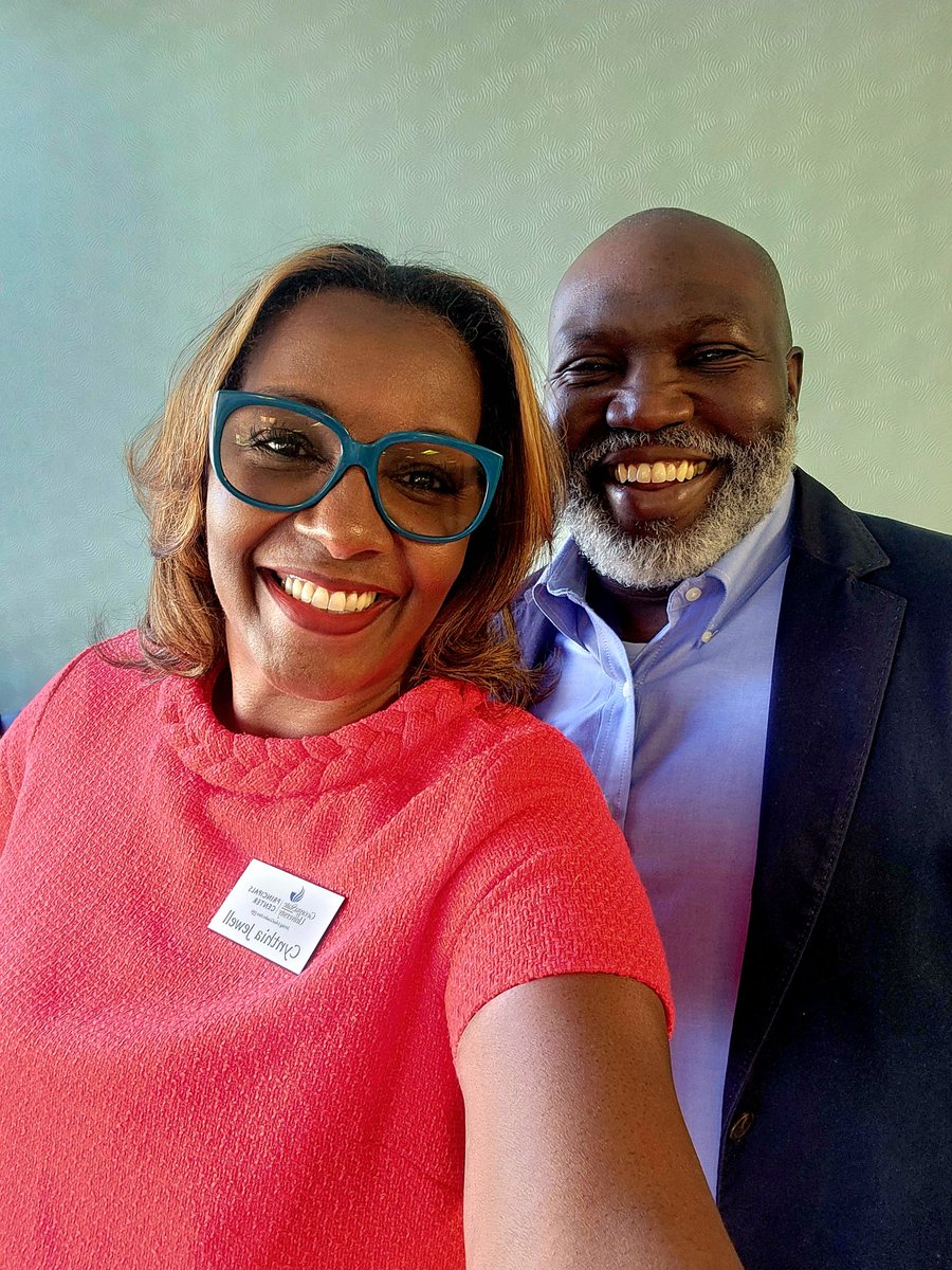 Ready for a day of knowledge building, practical application, laughter, networking, and vulnerability with principals from across the state of GA <a href="/PrincipalsCtr/">Principals Center at Georgia State University</a> <a href="/DionneCspeaks/">Dr. Dionne Cowan</a> <a href="/RebeccaGrahamAD/">Rebecca Graham, M.Ed</a>! My co-facilitator <a href="/claymhunter/">Clay</a> and I are all smiles! #PrincipalsCtr #Leadership