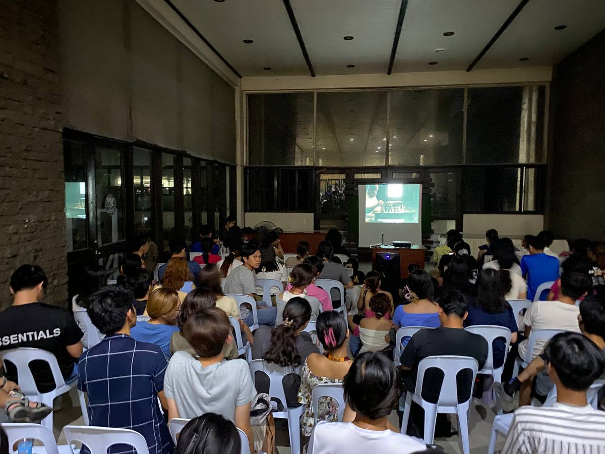 uplbperspective's tweet photo. ORGWATCH | Kasalukuyang ginaganap ang film showing ng "Ghost of Kalantiaw" ni Chuck Escasa bilang parte ng ika-12 na edisyon ng Active Vista Human Rights Festival 2024: ESPEKULASYON sa Student Union (SU) Sunken Lobby.

#AVFEST2024
#AVFESTEspekulasyon
#AVFEST https://t.co/TJiUH1G76G