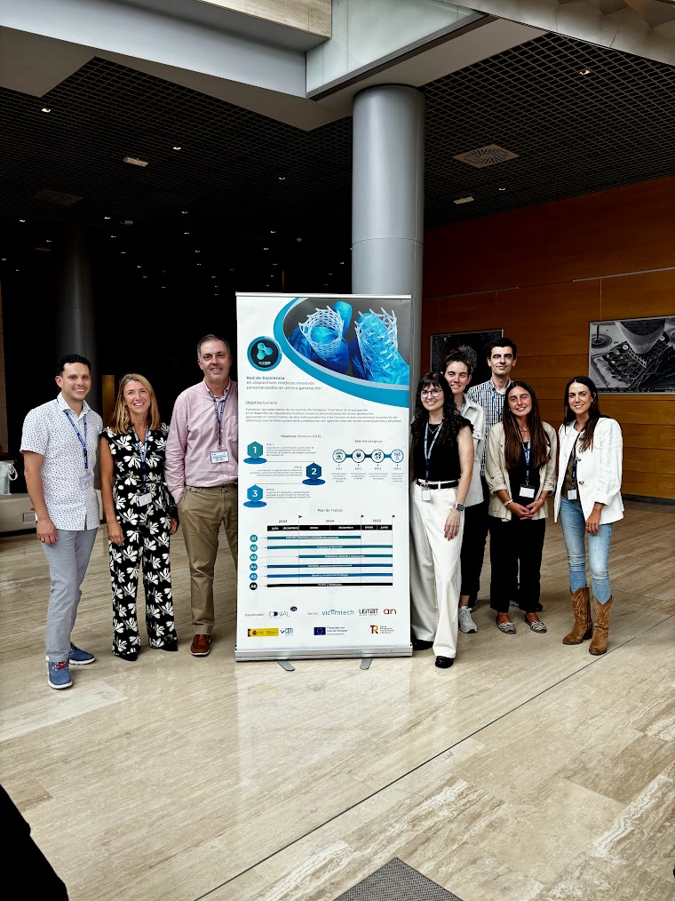 The excellence network #DiMεD participated at the @WAB2024, which was held from Sep. 26th-27th at <a href="/ImdeaMaterials/">IMDEA Materials</a>
Together with partners <a href="/IdonialTech/">Idonial</a> and #AIN, we presented the advancements in the CAD/CAM field to improve the design and fabrication of personalised medical devices