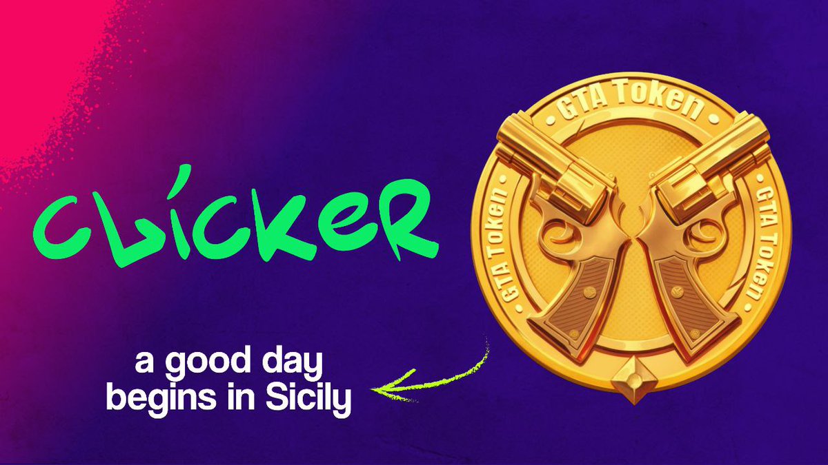 GTArbitrum's tweet image. What starts a good day? 🌞

A cup of coffee? Social media? Maybe a jog? 🤔

🤑 We suggest starting it in @gta_token_clicker_bot - sunny Sicily and fighting crime await you