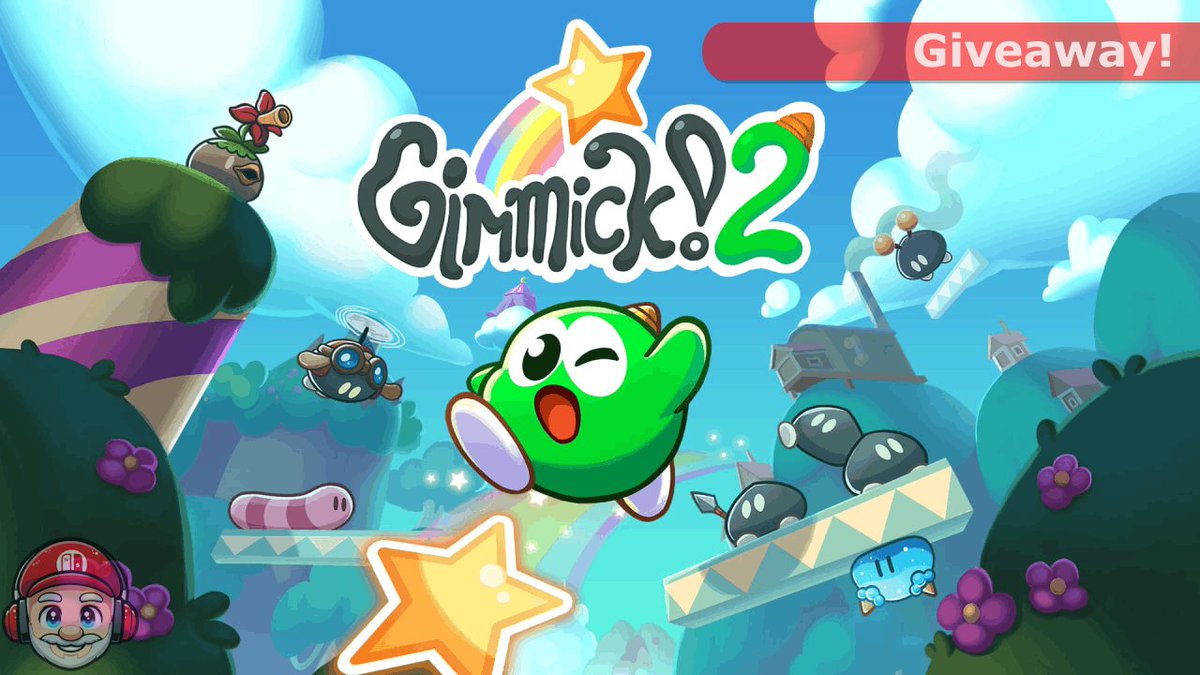 Nindie Spotlight (@nindiespotlight) on Twitter photo It's time for another #NintendoSwitch #Giveaway, this time for the tough-as-nails retro platformer redux: #Gimmick2 from <a href="/bitwavegames/">Bitwave Games | Gimmick! 2 is OUT NOW</a>!
To enter:
- Follow!
- Retweet!
Bonus Chance: What are your favorite #IndieGames that take up the mantle of another classic?!?
Drawing 10/4! It's time for another #NintendoSwitch #Giveaway, this time for the tough-as-nails retro platformer redux: #Gimmick2 from <a href="/bitwavegames/">Bitwave Games | Gimmick! 2 is OUT NOW</a>!
To enter:
- Follow!
- Retweet!
Bonus Chance: What are your favorite #IndieGames that take up the mantle of another classic?!?
Drawing 10/4!