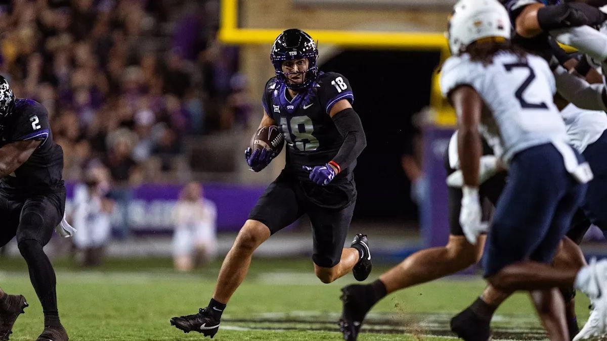Biletnikoff Award (@biletnikoffawrd) on Twitter photo Congratulations to Jack Bech <a href="/jackbech7/">Jack Bech</a> for being named to the Biletnikoff Award Watch List! The Biletnikoff Award recognizes the college football season's outstanding FBS receiver at any position. <a href="/TCUFootball/">TCU Football</a> <a href="/TCU_Athletics/">TCU Athletics</a> #OutstandingReceiver #NCFAA Congratulations to Jack Bech <a href="/jackbech7/">Jack Bech</a> for being named to the Biletnikoff Award Watch List! The Biletnikoff Award recognizes the college football season's outstanding FBS receiver at any position. <a href="/TCUFootball/">TCU Football</a> <a href="/TCU_Athletics/">TCU Athletics</a> #OutstandingReceiver #NCFAA