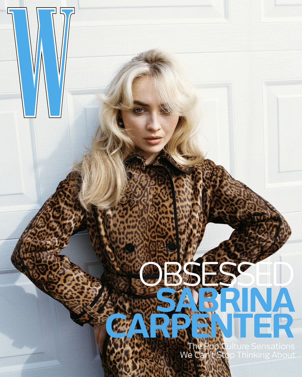 Spotting silhouettes.
As seen gracing the cover of @WMag, <a href="/SabrinaAnnLynn/">Sabrina Carpenter</a> layers up in a leopard print coat from Maria Grazia Chiuri's #DiorAW24 collection, the picture of untamed beauty and refined style.
#StarsinDior