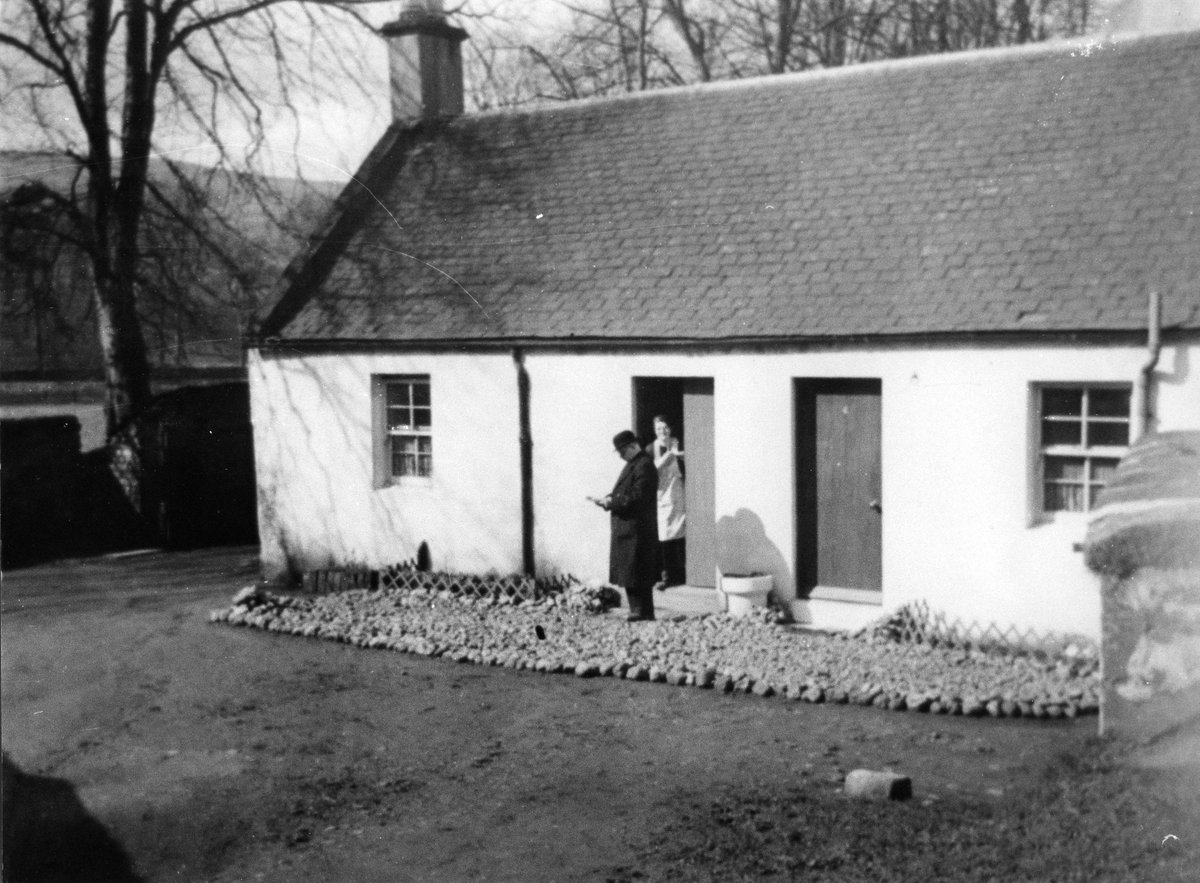 Taken today in 1938 Dalvait Cottage, #Balloch. This consisted of two But and Bens.