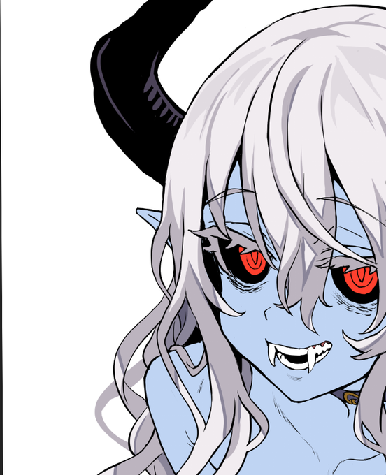 (WIP)青肌は描いていて楽しい 