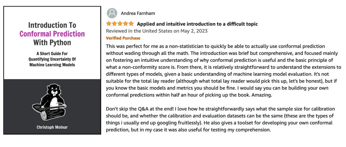 Many uncertainty quantification tools have severe problems:

Bootstrapping -&gt; underestimates variance
Quantile regression -&gt; undercoverage
Probabilities -&gt; miscalibrated
Bayesian posteriors -&gt; easily misspecified

A way to fix these short-coming: conformal prediction