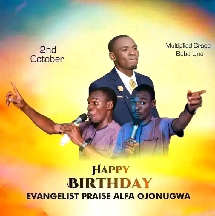 Happy birthday God's Servant we celebrate you greatly