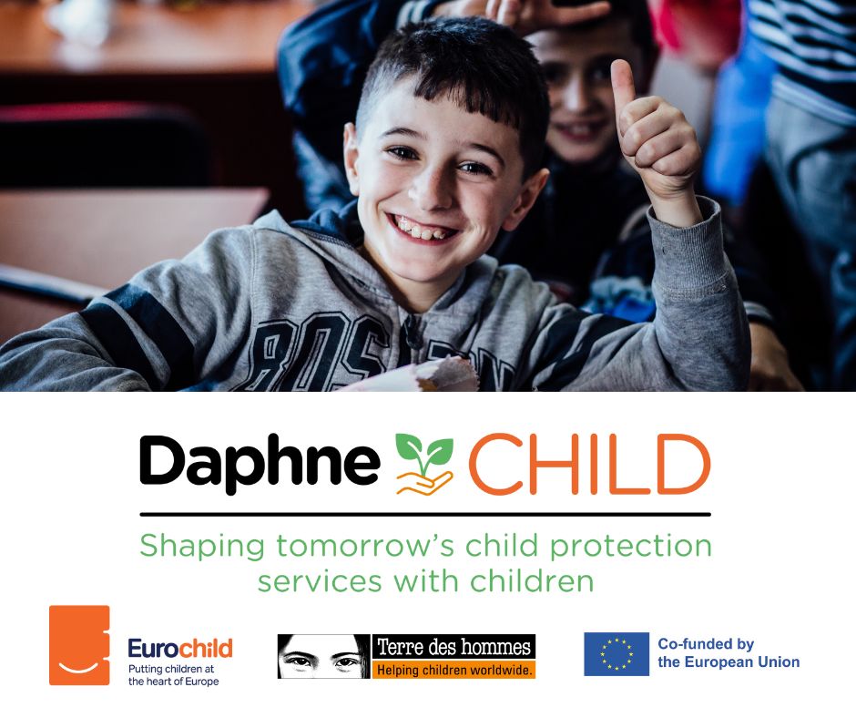 Eurochild_org (@eurochild_org) on Twitter photo Together with <a href="/tdh_org/">Terre des hommes</a> we've launched the Daphne-CHILD project with which we fund €1.3million for civil society organisations working to prevent & tackle violence against children!
Interested? Apply before by 14 November
buff.ly/3BwTBrK
#InternationalNonViolenceDay Together with <a href="/tdh_org/">Terre des hommes</a> we've launched the Daphne-CHILD project with which we fund €1.3million for civil society organisations working to prevent & tackle violence against children!
Interested? Apply before by 14 November
buff.ly/3BwTBrK
#InternationalNonViolenceDay