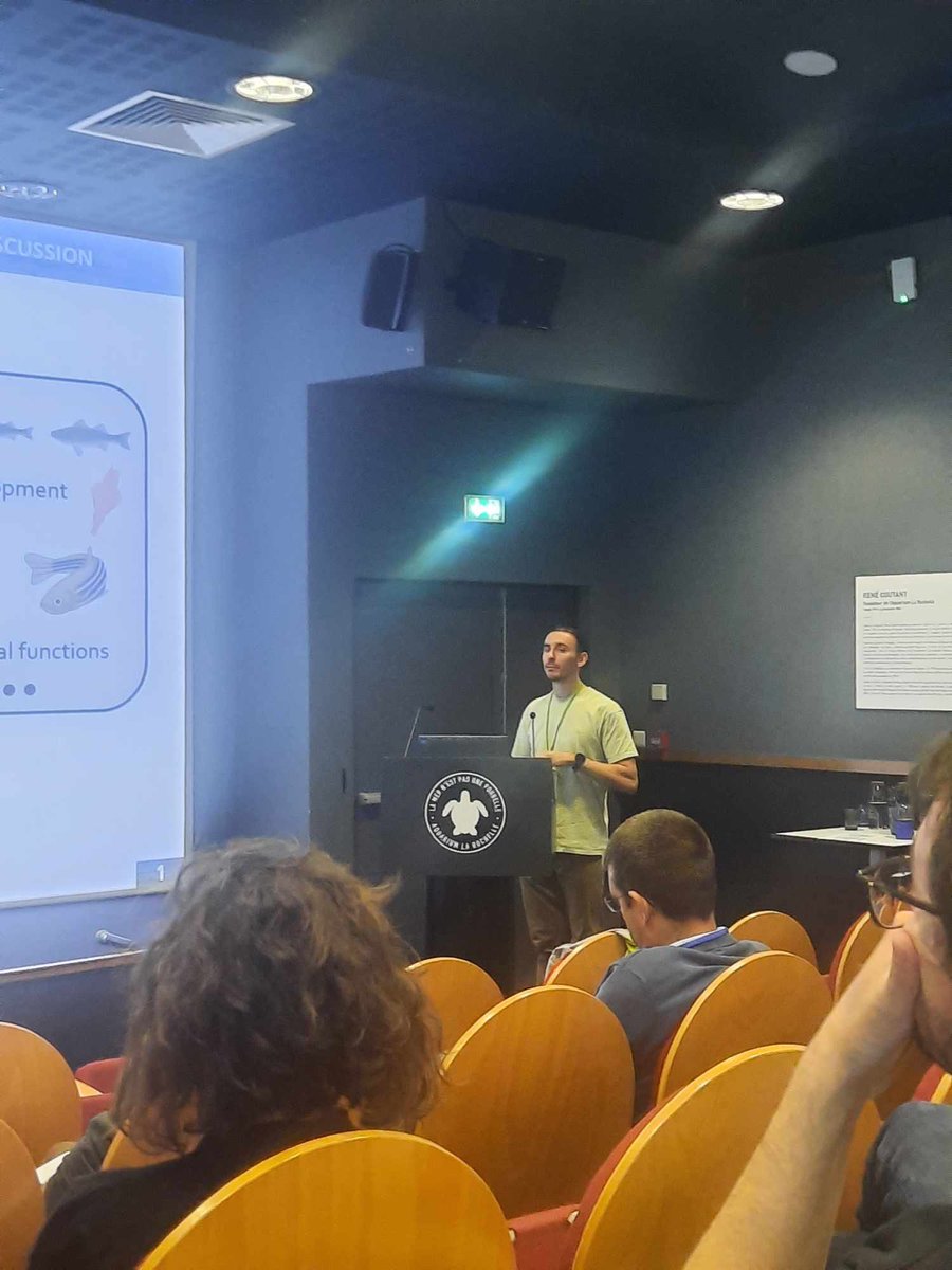 Happy to be present at the first meeting of the thematic network in #metabolism and #animalecophysiology. 
Great talks, discussions and science!
Thanks to Marie Vagner, Christel Lefrançois and <a href="/LoTeulier/">L_Teulier</a> for the organisation!
#RTMETABOLICA #fishsci #ecophysiology