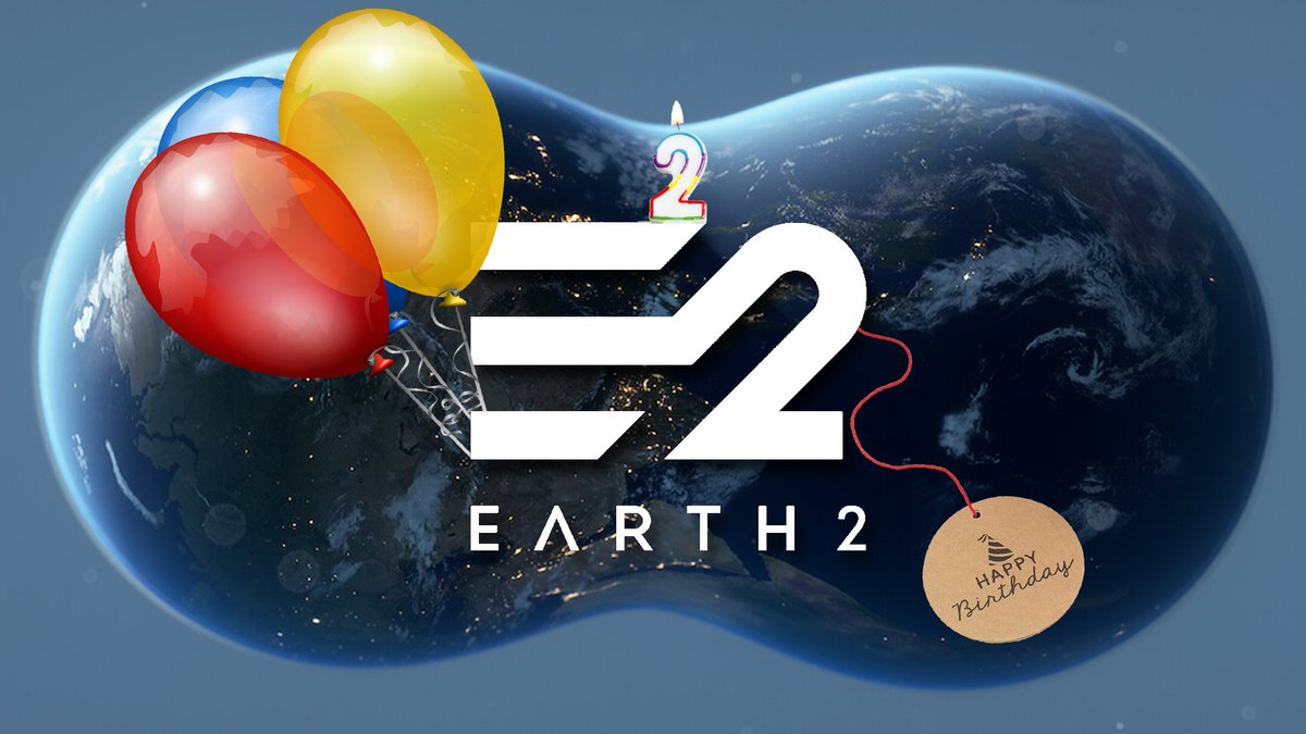 Paceeeey's tweet image. So Earth 2's 4th Birthday is coming up and as is tradition I will be doing a happy birthday video with community participation. Anyone wanting to participate please message here or discord for more info on what I need. 
(Old image for attention only, new one isn't made yet)