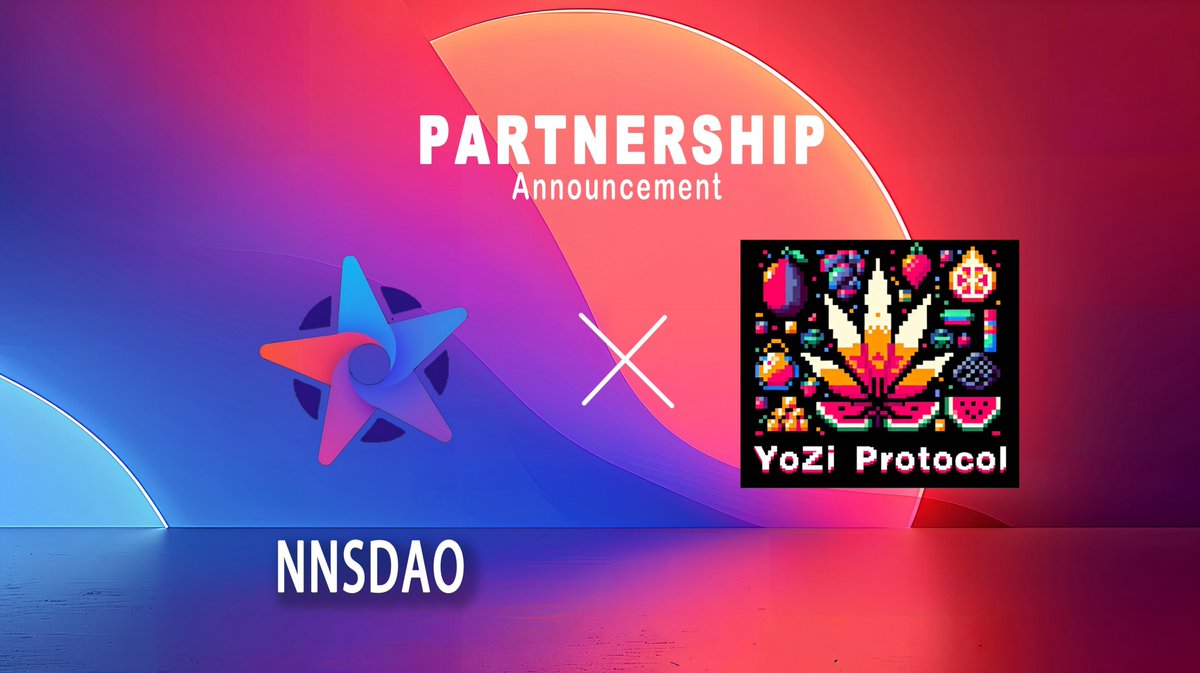 NnsDAO - Starfish (🪐,🪐) (@nnsdaos) on Twitter photo 🚀 We are thrilled to announce that NnsDAO and <a href="/YoZiProtocol/">YoZi Protocol</a> have officially entered into a co-branding collaboration! 🎉
Yozi Protocol is an innovative asset issuance and management protocol based on the EOS blockchain, aiming to reshape the existing digital asset trading 🚀 We are thrilled to announce that NnsDAO and <a href="/YoZiProtocol/">YoZi Protocol</a> have officially entered into a co-branding collaboration! 🎉
Yozi Protocol is an innovative asset issuance and management protocol based on the EOS blockchain, aiming to reshape the existing digital asset trading