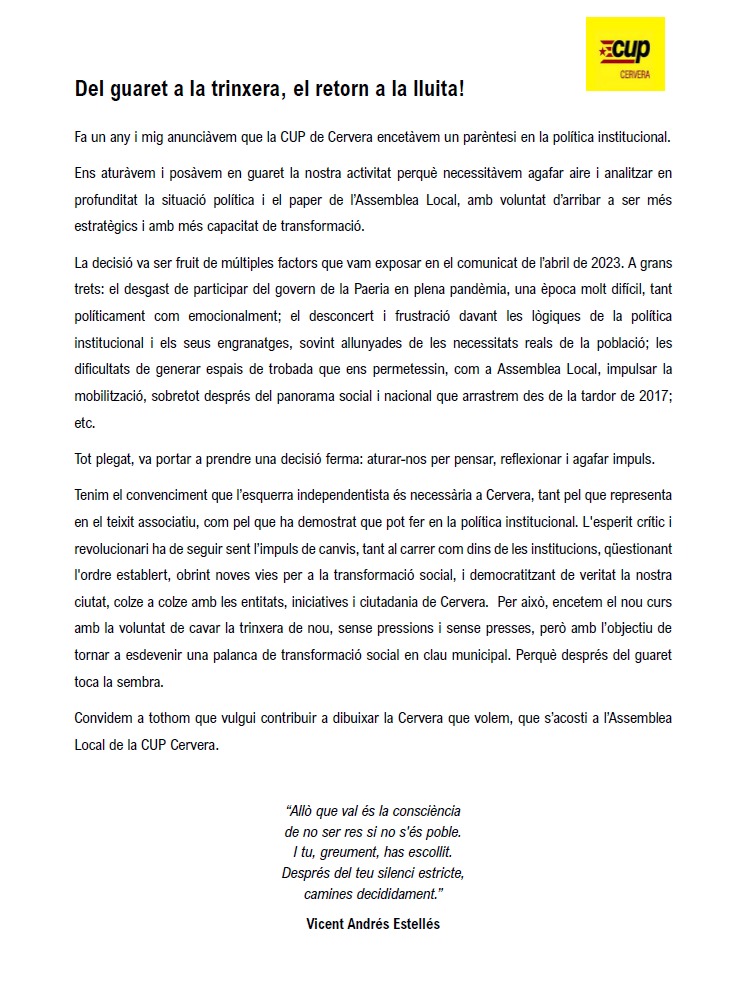 CUP Cervera tweet media