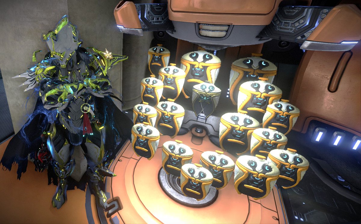 panframejp's tweet image. #Warframe 
#QuestToConquerCancer