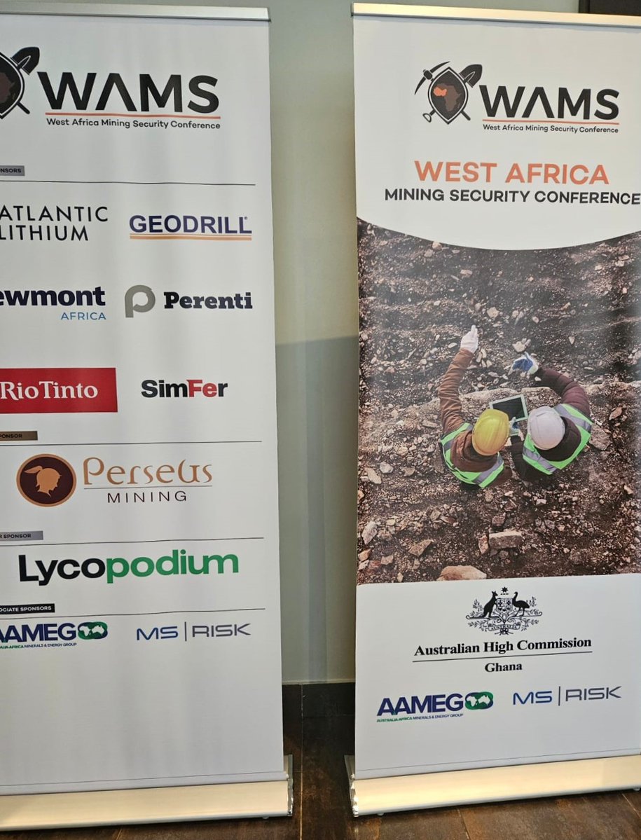International Code of Conduct Association (ICoCA) (@icoca_psc) on Twitter photo Great to have our ED, <a href="/JamieWilliamso6/">Jamie Williamson</a>, in Accra 🇬🇭, engaging with industry experts, CSOs & #security providers. He also participated in the West Africa Mining Security Conference ⛏️, hosted by <a href="/AusAmbGHA/">Australian High Commission, Ghana</a>, <a href="/MSRisk_Security/">MS Risk</a> & <a href="/aameg_/">Australia-Africa Minerals and Energy Group Ltd</a>, offering insights into regional challenges. Great to have our ED, <a href="/JamieWilliamso6/">Jamie Williamson</a>, in Accra 🇬🇭, engaging with industry experts, CSOs & #security providers. He also participated in the West Africa Mining Security Conference ⛏️, hosted by <a href="/AusAmbGHA/">Australian High Commission, Ghana</a>, <a href="/MSRisk_Security/">MS Risk</a> & <a href="/aameg_/">Australia-Africa Minerals and Energy Group Ltd</a>, offering insights into regional challenges.