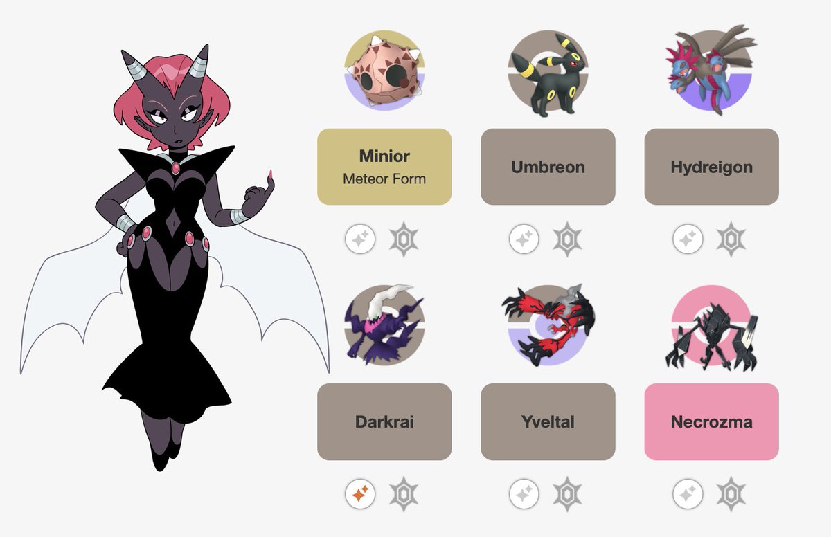 pokemon teams! based on vibes and aesthetic more than anything