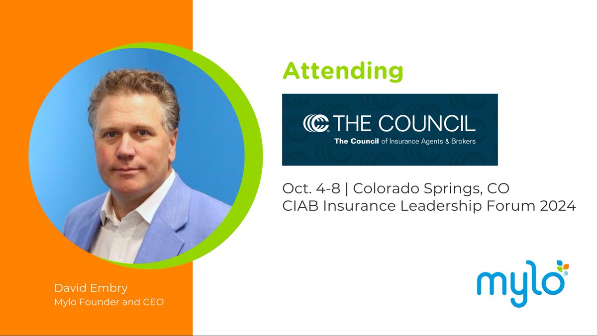 Looking forward to connecting with industry peers and potential partners at CIAB's Insurance Leadership Forum in Colorado Springs later this week. Let me know if you'll be there too!

#ILF2024