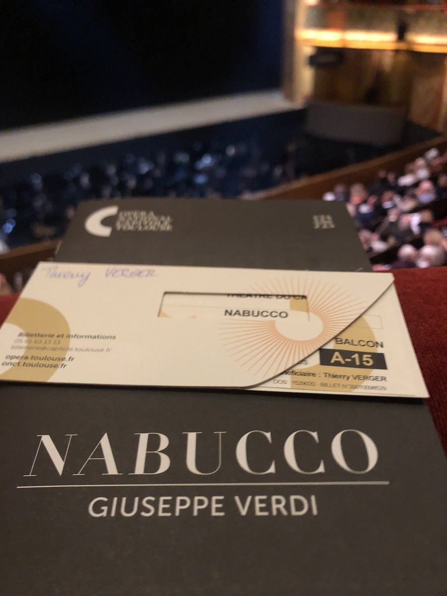 ThierryVerger's tweet image. Revoir #Nabucco au @operaducapitole  de Toulouse pour entendre @CatherineHUNOLD dans sa prise du rôle redoutable de #Abigaille. @Forumopera