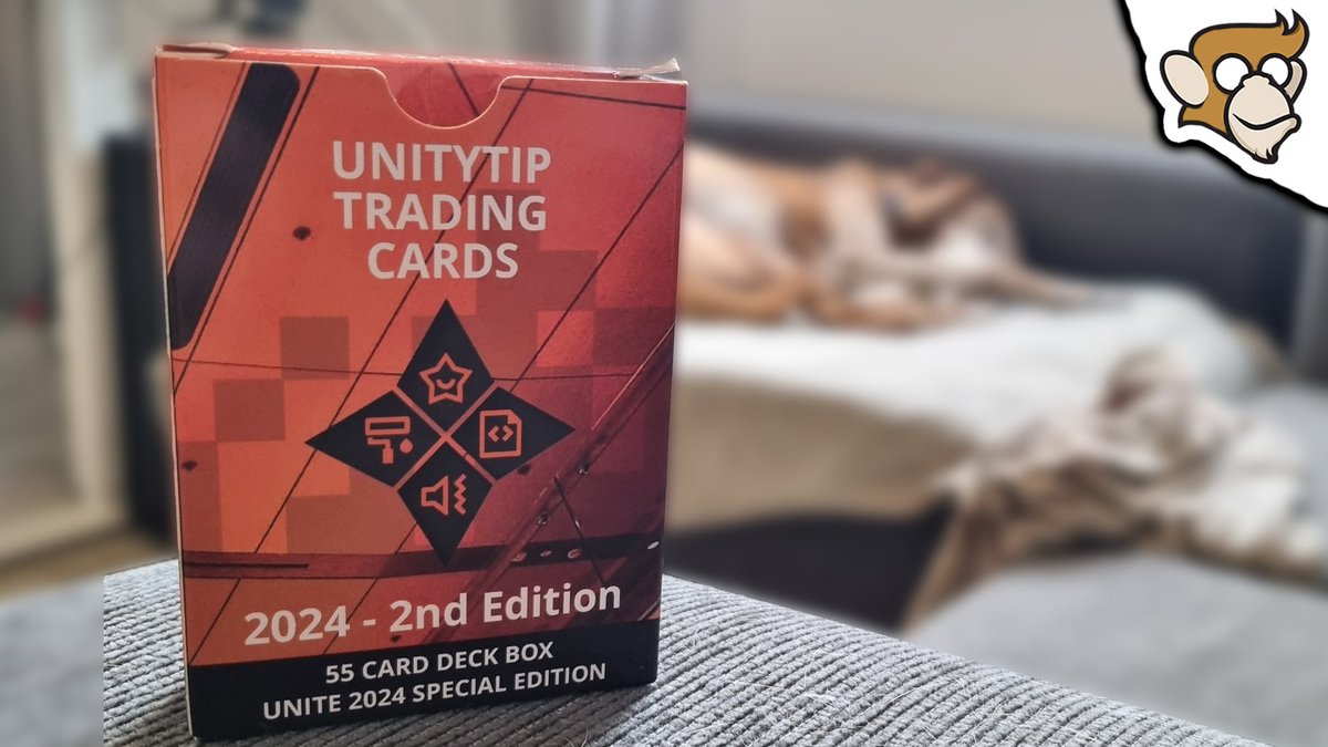 UnityCodeMonkey's tweet photo. 📦UNBOXING the Unity Tips Trading Card Game!
https://t.co/CnNdtioZJY https://t.co/kbv0kqST35