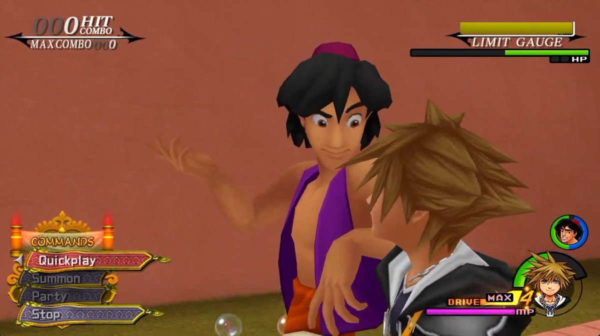 HMKilla's tweet image. One of my favorite things about Kingdom Hearts that makes the series so magical, yet personal is seeing all the relationships Sora has with beloved Disney Characters. 

Their physical interactions/signs of affection ranging across their specific personalities always puts a smile…