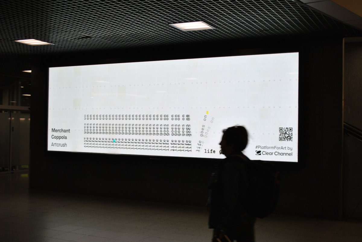 MerchantCoppola's tweet image. how beautiful these displays are, eh?
a huge thanks to @Arthemort for selecting my works for the exhibition with @artcrushgallery and @clearchannelbel in Belgium!
#PlatformForArt