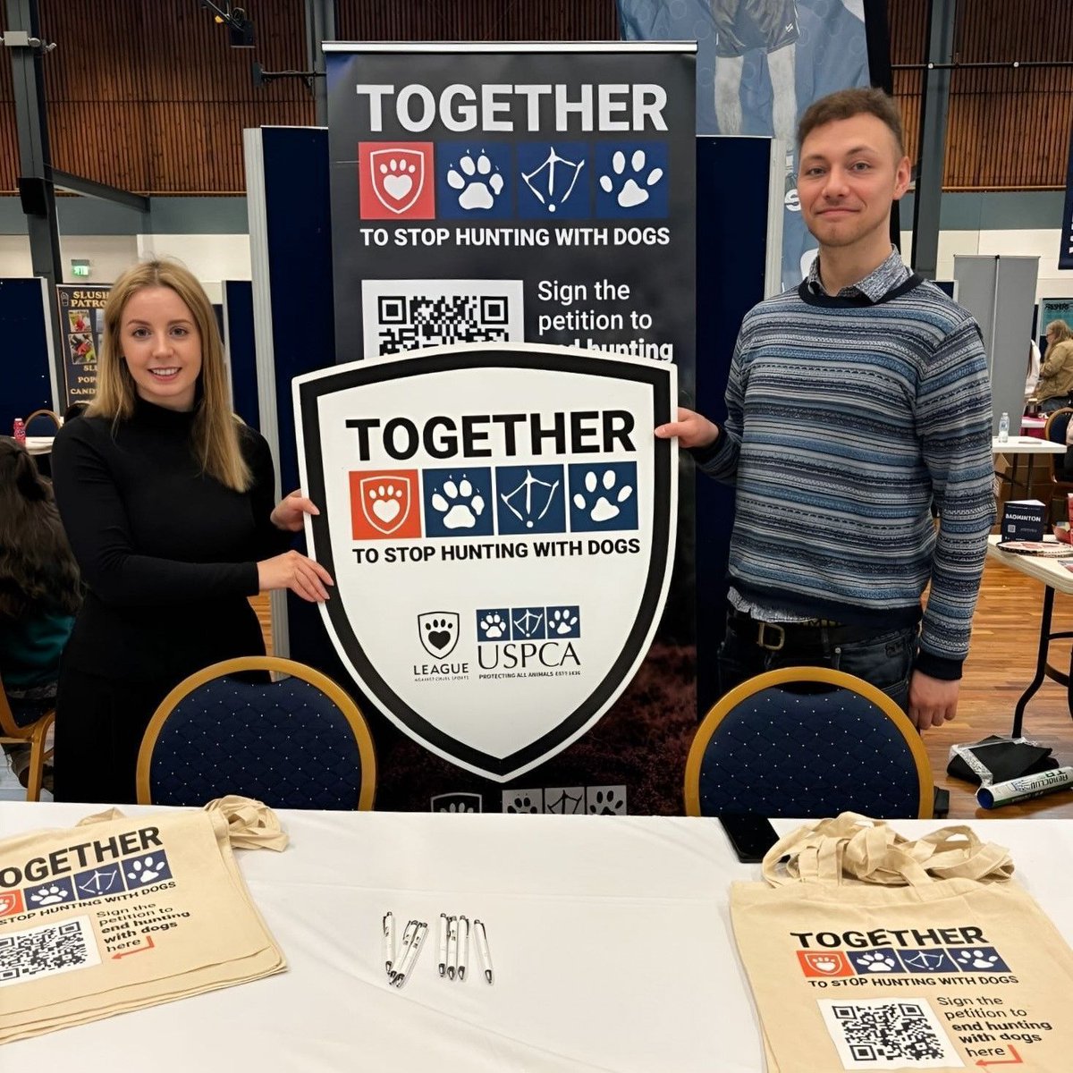 USPCA_Official's tweet image. Calling all students! Want to see an end to #HuntingWithDogs in #NorthernIreland?
The USPCA &amp;amp; @LeagueACS have created a customisable template you can send to your MLA, explaining how you feel about this cruel sport 👉 buff.ly/3TRSFEp

#BanHuntingWithDogs #TimeForChange