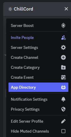 Vous pouvez l'ajouter via Discord