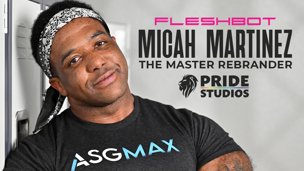 FleshbotGay's tweet photo. Micah Martinez: The Master Rebrander

Make sure to check out the @Fleshbot Gay interview with @micahmartinezx2 ⬇️ 
https://t.co/wlozsp5SSI https://t.co/CxY6oqzujA
