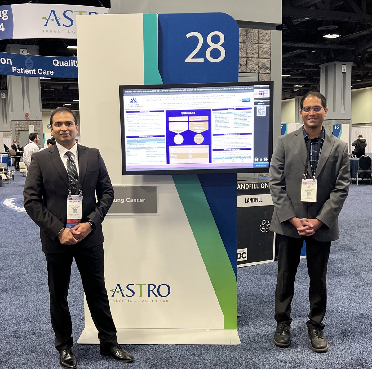 RahulMDRadOnc's tweet photo. It’s a wrap! Productive and fulfilling #ASTRO24 #ASTRO_org Couple of poster presentations and 5 accepted abstracts! Nice to see all the friends and faculty #Radoncs #ASTROadvocacy https://t.co/9FutyCJFJ8