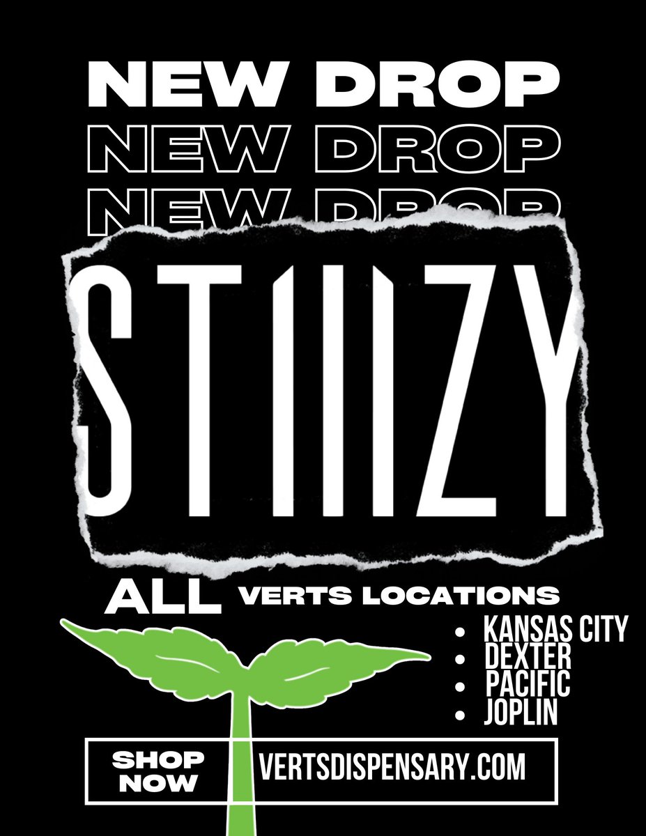 ya'll hear <a href="/stiiizy/">STIIIZY</a> is in the house? 👀
Now at all of our Missouri locations! 🌱