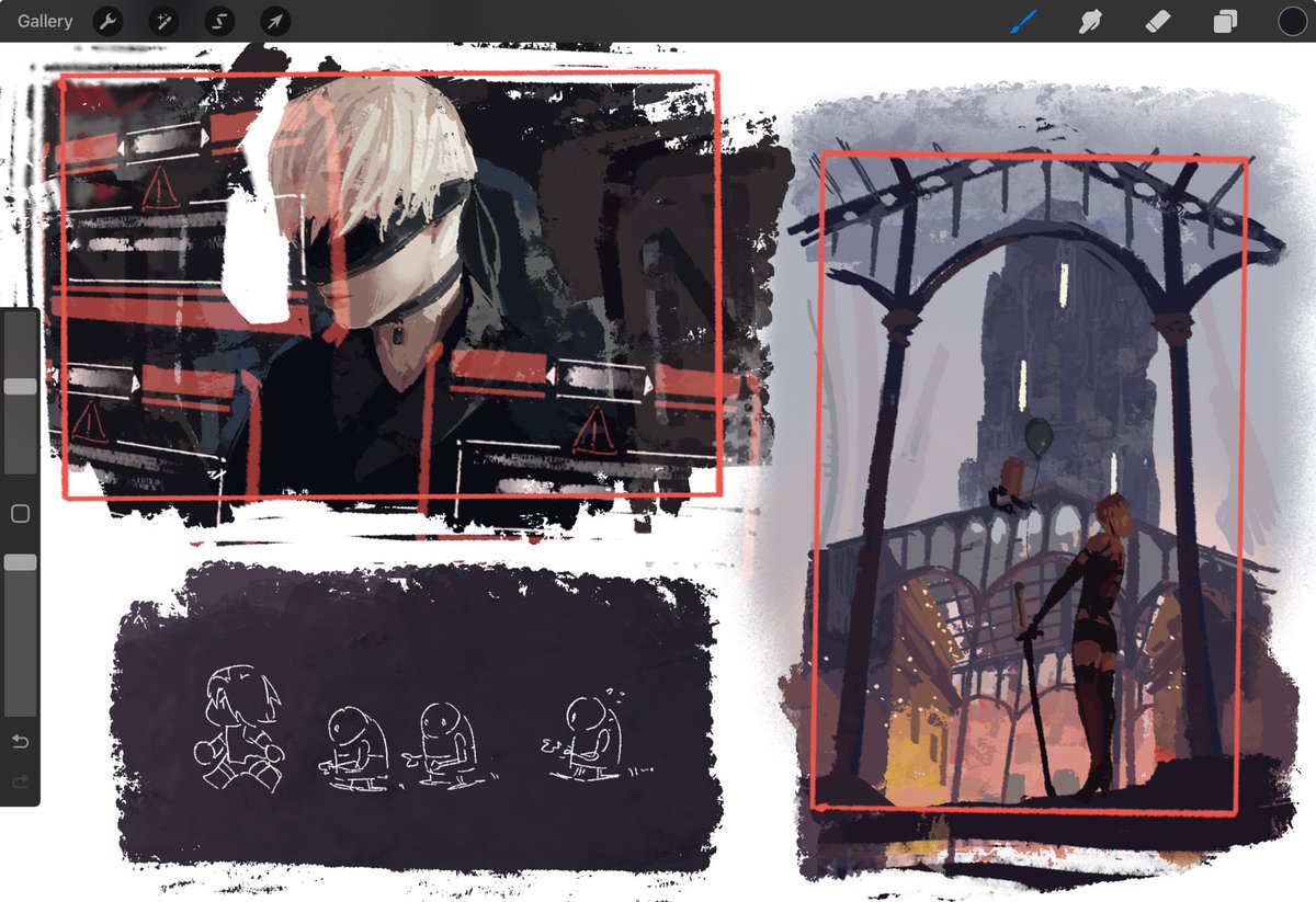 *takes fresh nier automata doodles out of the oven*