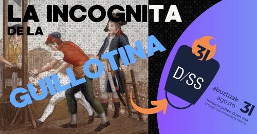 La incógnita de la guillotina, con José Javier Pi Chevrot, fanatismo revolucionario en #Donostia-#SanSebastián... youtube.com/watch?v=mYzBZG…