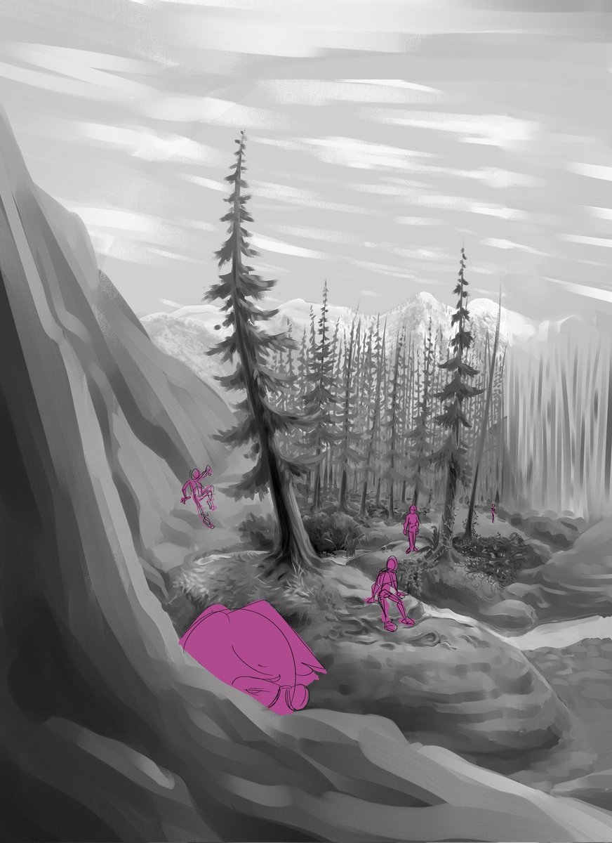 Adding to this stack of posts like a tower of Babel until god strikes me down for my arrogance, and also adding a cool WIP environment for the Unseen/Unheard comic anthology (BELOW! KICKSTARTER)

x.com/C_K_Carpenter/…